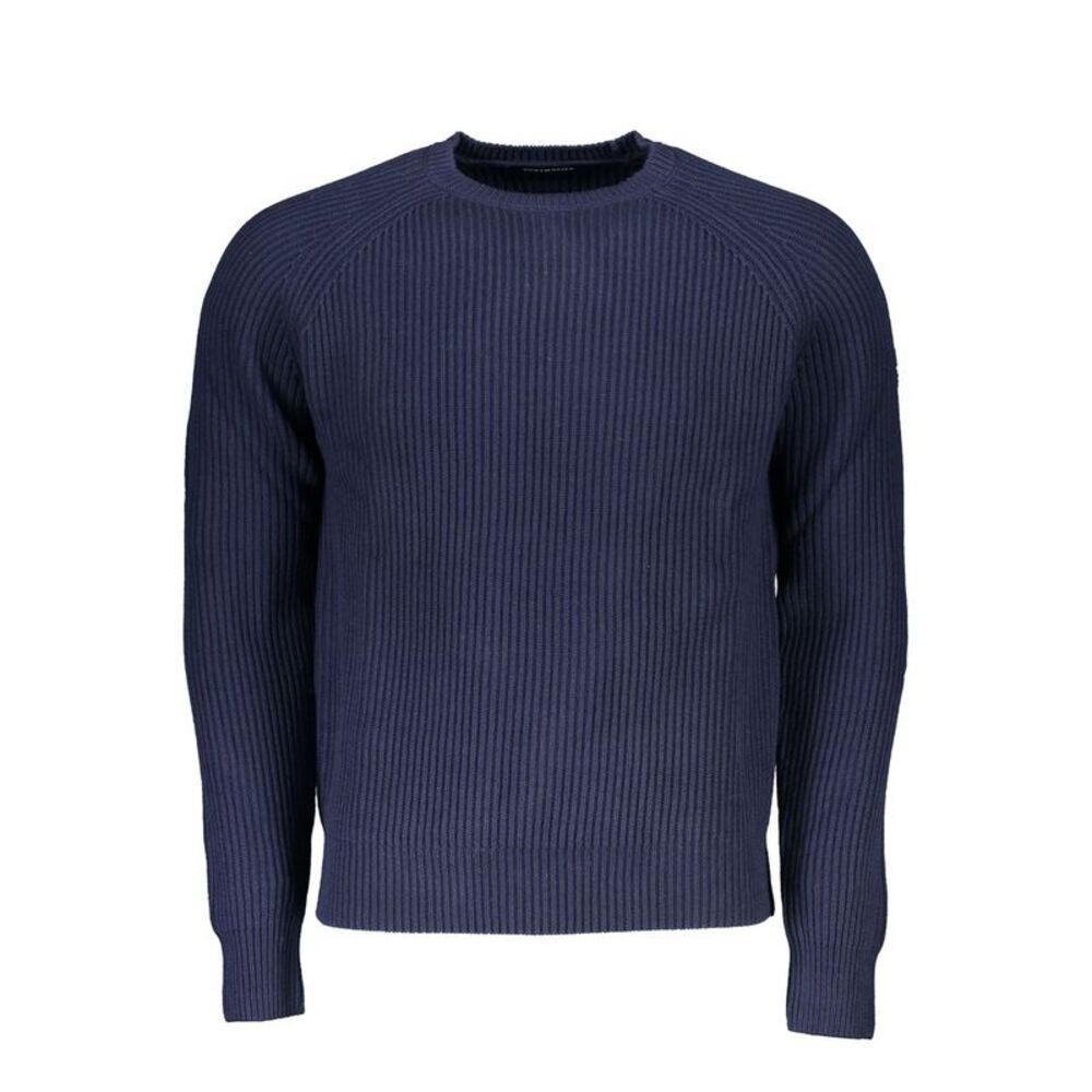North Sails Blue Cotton Men Men's Sweater